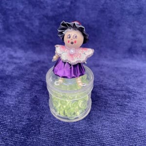 Figurine personnage upcyclé